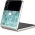 Crushed Turquoise Galaxy Z Flip3 5G Skin